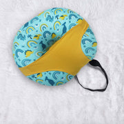 Teal Dino - Baby Feeding Pillow | Nursing Pillow | Breastfeeding Pillow