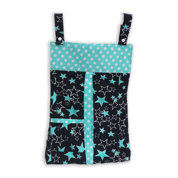 Black & Blue Star-Diaper & Nappy Stacker Multi-Purpose Storage for Essentials