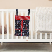 Red Polka Dot-Diaper & Nappy Stacker Multi-Purpose Storage for Essentials