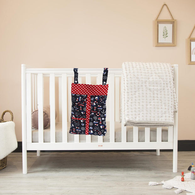 Red Polka Dot-Diaper & Nappy Stacker Multi-Purpose Storage for Essentials