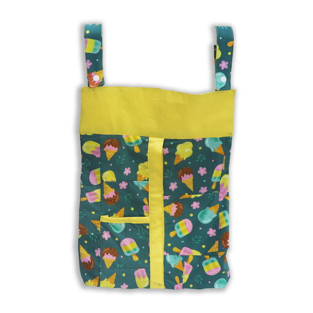 Yellow Ice-cream-Diaper & Nappy Stacker Multi-Purpose Storage for Essentials