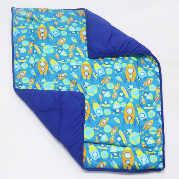 Rocket - Baby Quilt | Baby Blanket
