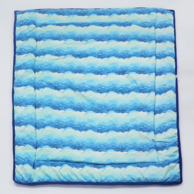 Waves- Baby Quilt | Baby Blanket