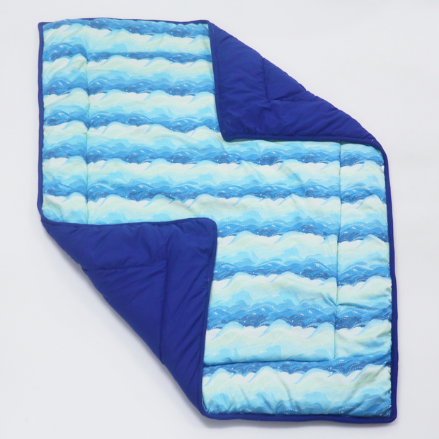 Waves- Baby Quilt | Baby Blanket