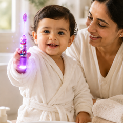 Light Glow Design Soft Tooth Brush for 2 to 6 Years - Design 18