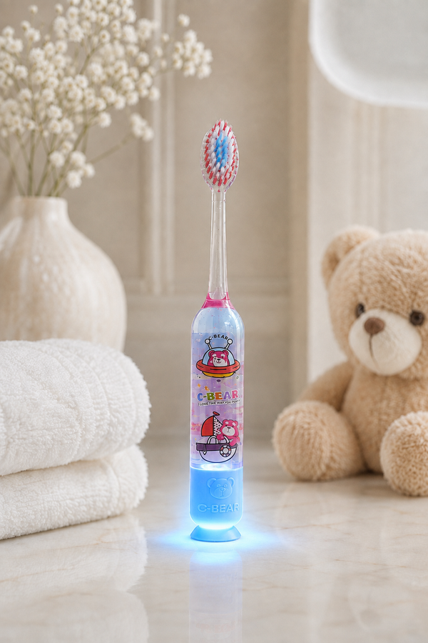 Light Glow Design Soft Tooth Brush for 2 to 6 Years - Design 20