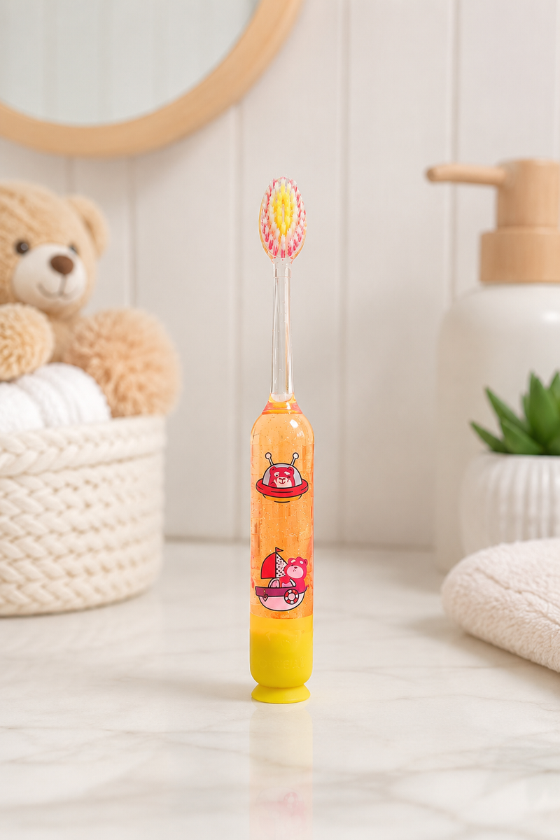 Light Glow Design Soft Tooth Brush for 2 to 6 Years - Design 22