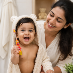 Light Glow Design Soft Tooth Brush for 2 to 6 Years - Design 22