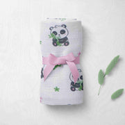 Muslin Dolphin N Panda Swaddle Set of 2