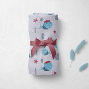 Muslin Balloon N Dolphin Swaddle Set of 2