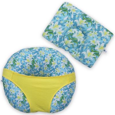 Calla Lily Feeding and Head Shaping Pillow- Combo Set