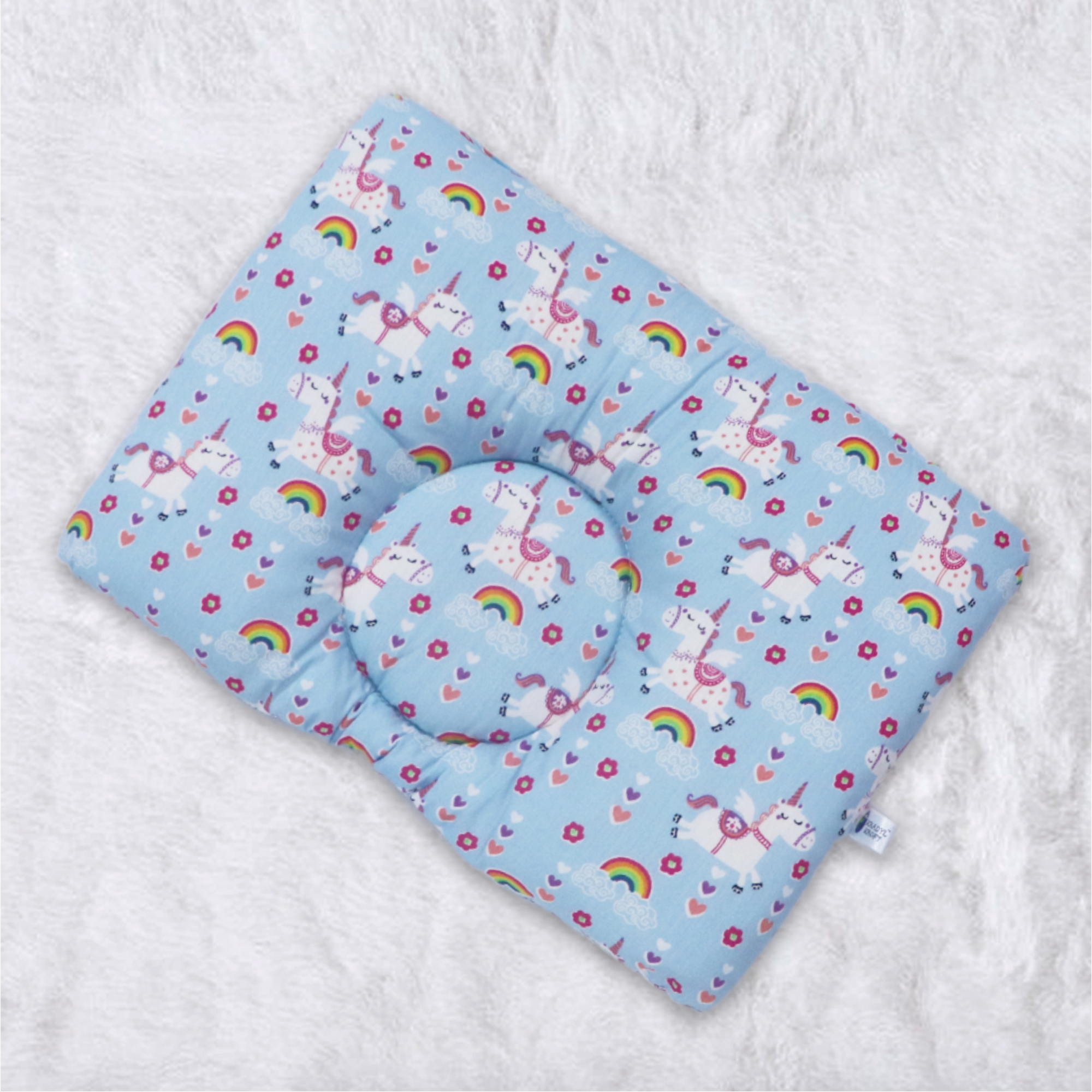 Unicorn Rainbow New Born Pillow | Baby Pillow | Head Shaping Pillow