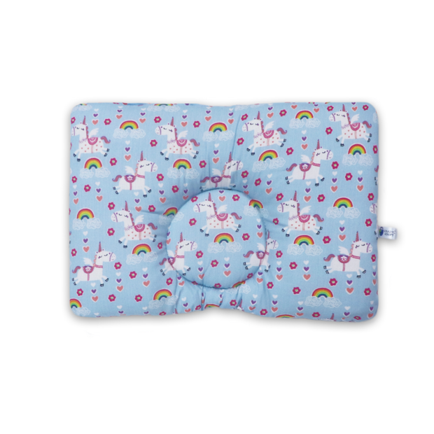 Unicorn Rainbow New Born Pillow | Baby Pillow | Head Shaping Pillow