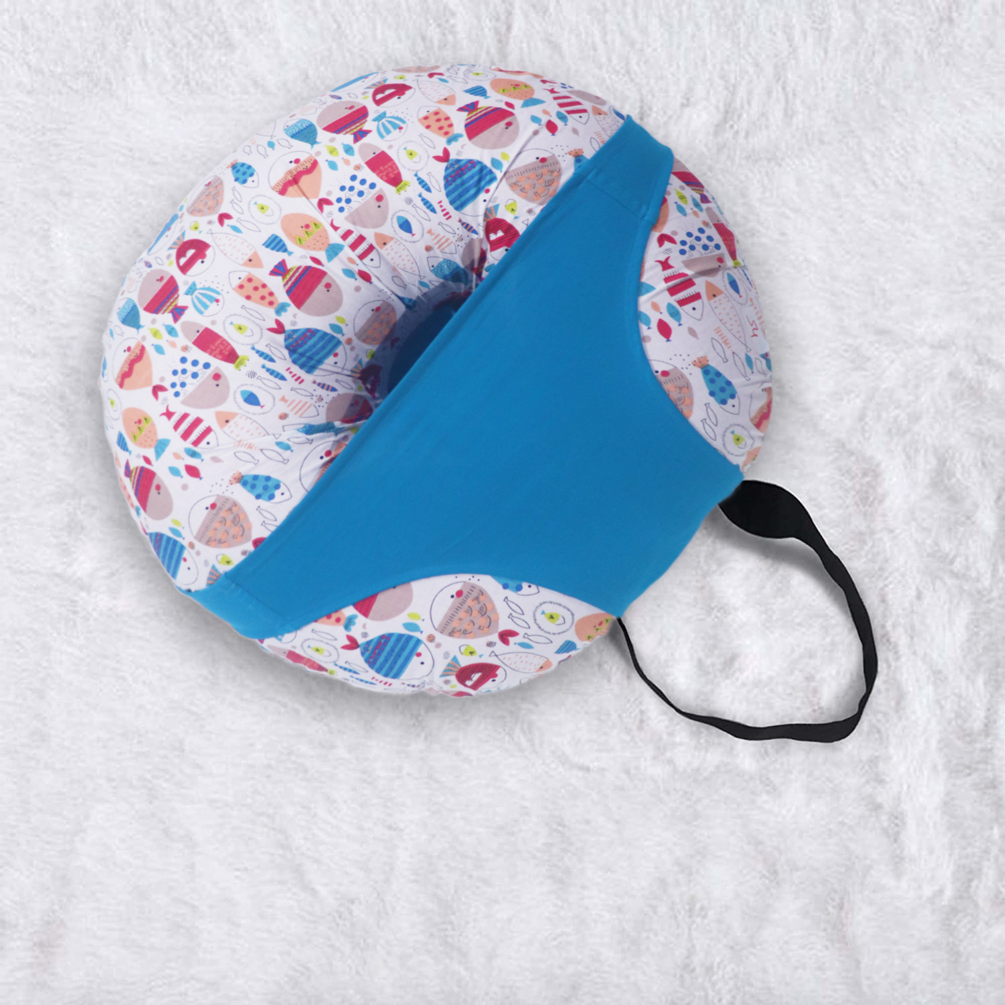 Fishes in Color - Baby Feeding Pillow | Nursing Pillow | Breastfeeding Pillow
