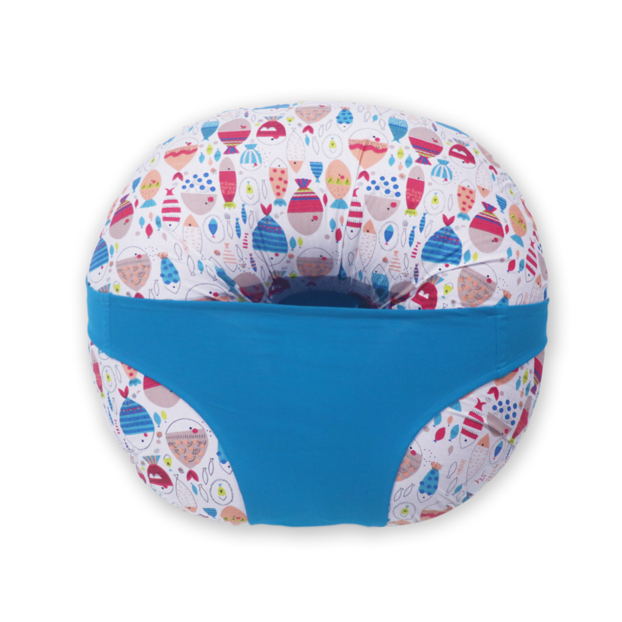 Fishes in Color - Baby Feeding Pillow | Nursing Pillow | Breastfeeding Pillow