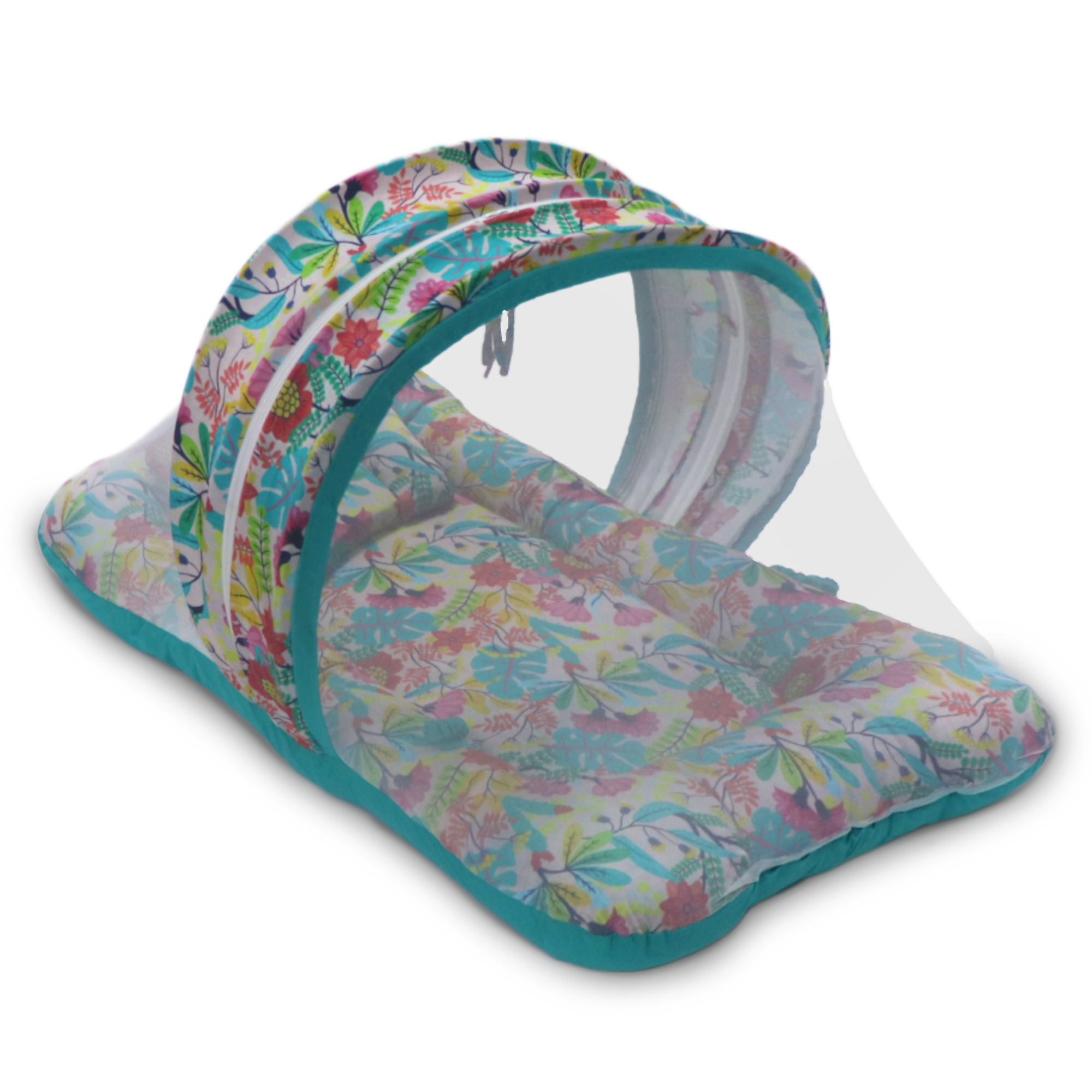 Mixed Flora -  Kradyl Kroft Bassinet Style Mosquito Net Bedding for Infants