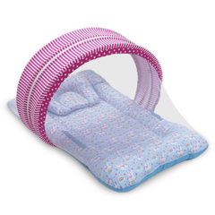 Rainbow Unicorn -  Kradyl Kroft Bassinet Style Mosquito Net Bedding for Infants