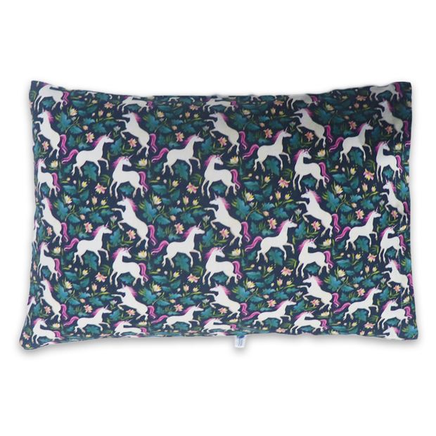 Next Unicorn - Toddler Pillow with 100% Cotton Removable cover - 20 X 15 Inches | Children Pillows