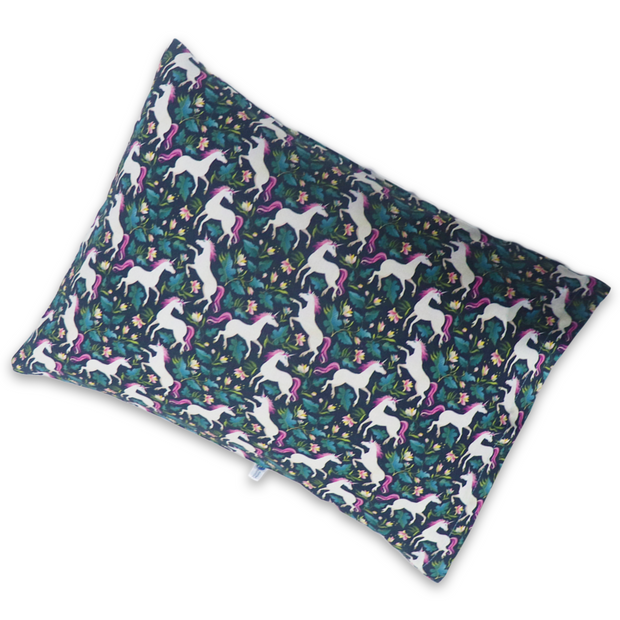 Next Unicorn - Toddler Pillow with 100% Cotton Removable cover - 20 X 15 Inches | Children Pillows