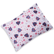 Love Bug - Toddler Pillow with 100% Cotton Removable cover - 20 X 15 Inches | Children Pillows