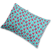 Watermelon Love - Toddler Pillow with 100% Cotton Removable cover - 20 X 15 Inches | Children Pillows