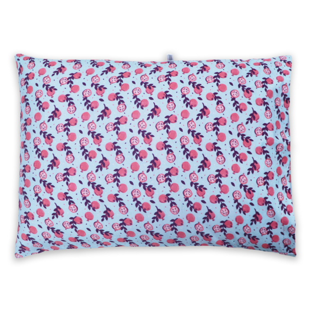 Pomegranate Toddler Pillows with 100% Cotton Removable cover - 20 X 15 Inches | Children Pillows