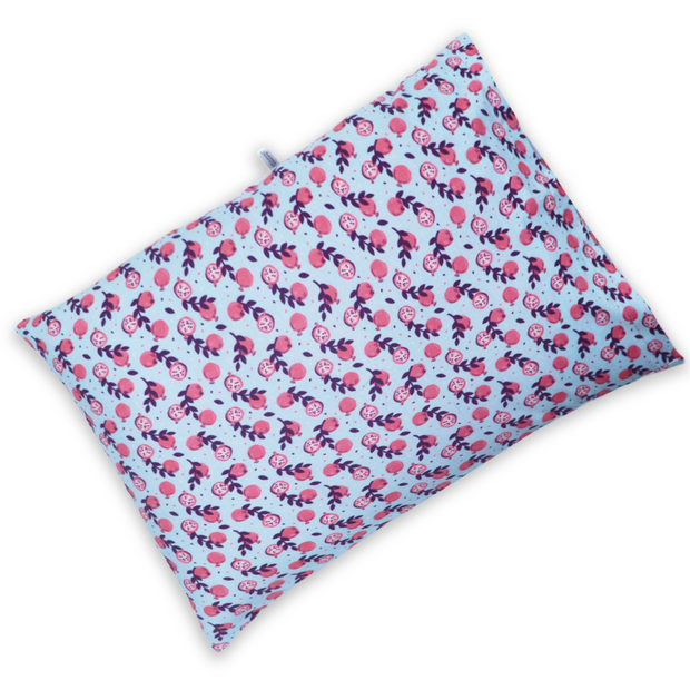 Pomegranate Toddler Pillows with 100% Cotton Removable cover - 20 X 15 Inches | Children Pillows