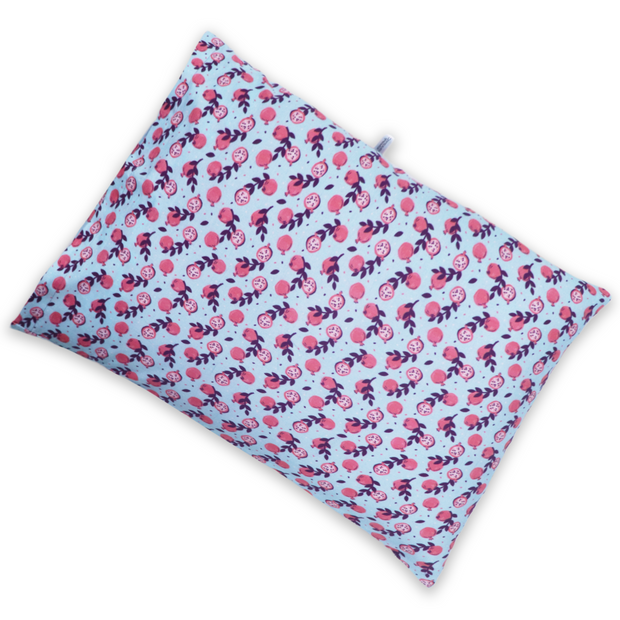 Pomegranate Toddler Pillows with 100% Cotton Removable cover - 20 X 15 Inches | Children Pillows