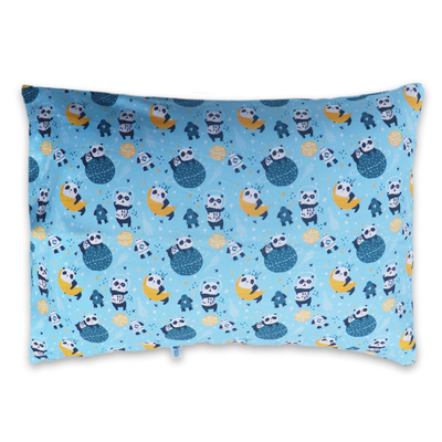 Pandastic - Toddler Pillow with 100% Cotton Removable cover - 20 X 15 Inches | Children Pillows