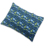 Globetrotter - Toddler Pillow with 100% Cotton Removable cover - 20 X 15 Inches | Children Pillows