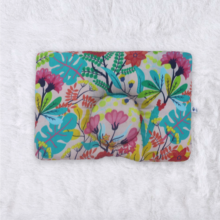 Mixed Flora Feeding and Head Shaping Pillow- Combo Set