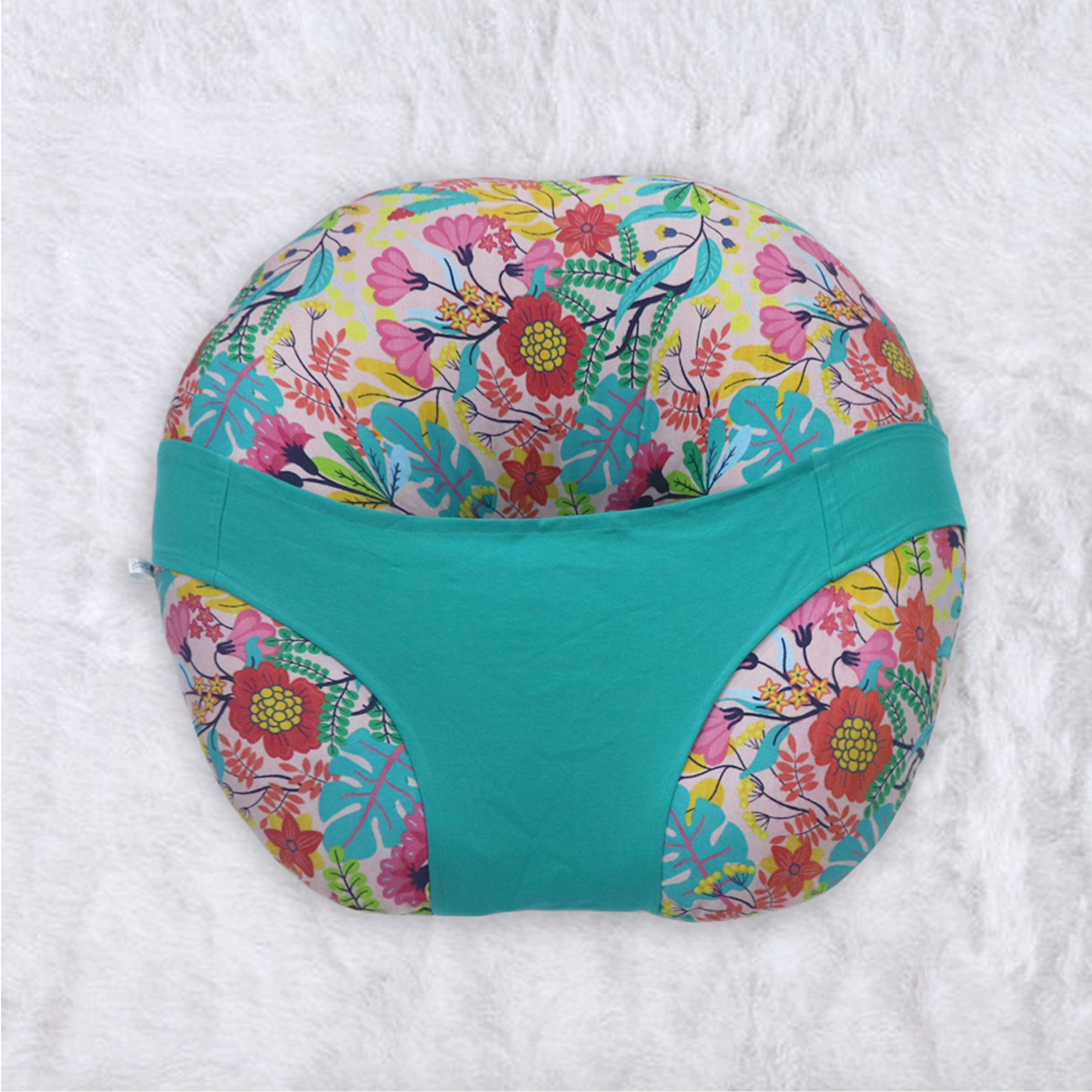 Mixed Flora - Baby Feeding Pillow | Nursing Pillow | Breastfeeding Pillow