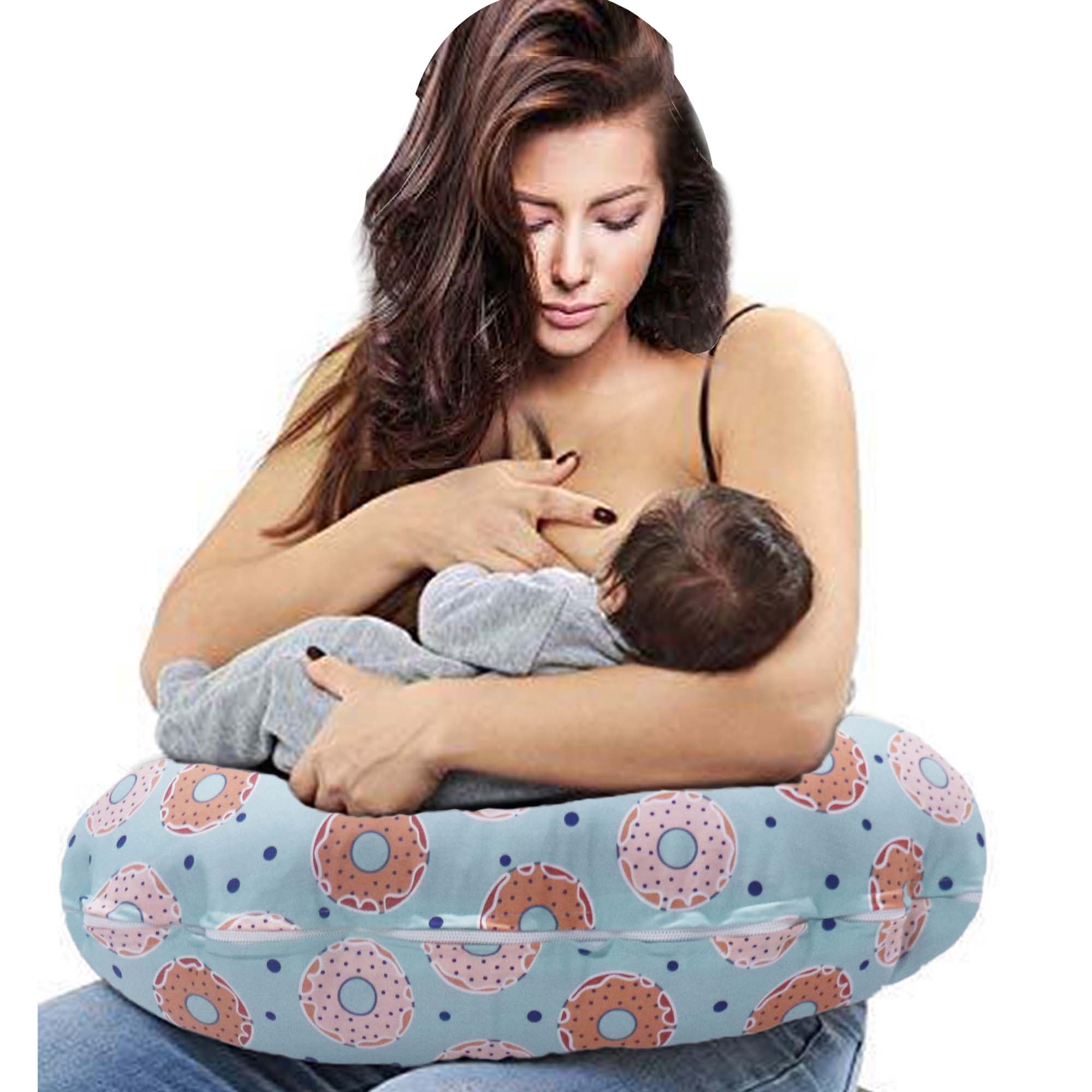 Donuts - Baby Feeding Pillow | Nursing Pillow | Breastfeeding Pillow