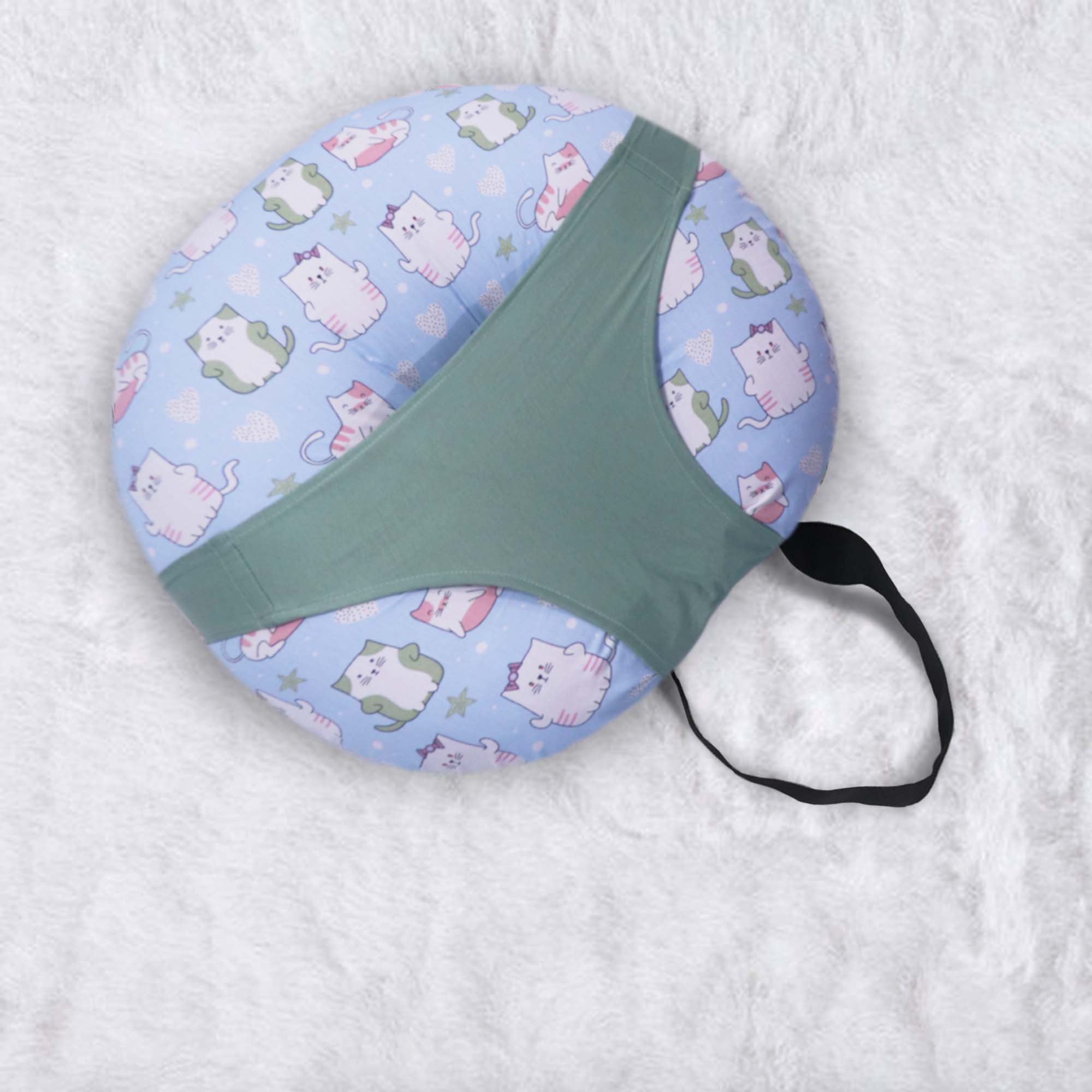 Kitty Love - Baby Feeding Pillow | Nursing Pillow | Breastfeeding Pillow