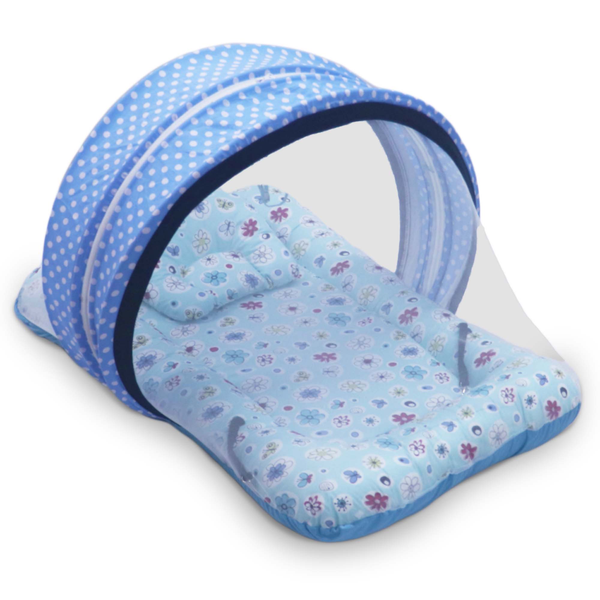 Floral Butterfly -  Kradyl Kroft Bassinet Style Mosquito Net Bedding for Infants