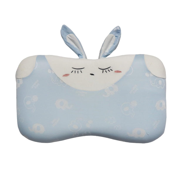 Sleepy Bunny Memory Foam Head Shaping Pillow for Kids and Toddlers