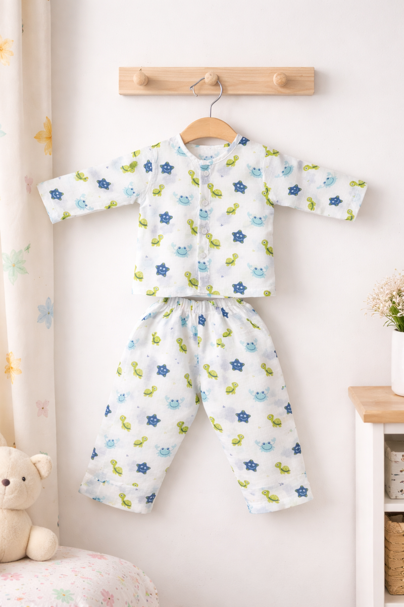 Starsy | Checkered Muslin | Soft Unisex Muslin Set for New Born to 6 Years