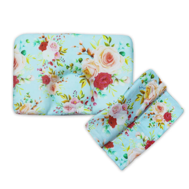 Floral Garden New Born Pillow | Baby Pillow | Head Shaping Pillow