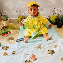 Bathrobe Towel -Citrus