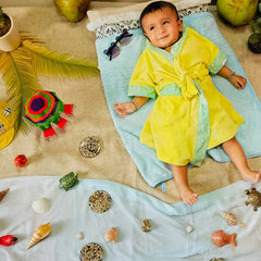 Bathrobe Towel -Citrus