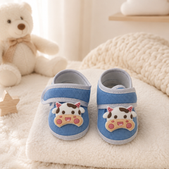 Kradyl Kroft 3-12 Months Booties with Velcro | Cute Comfortale Covers for Tiny Feet - 2