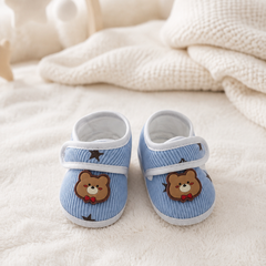 Kradyl Kroft 3-12 Months Booties with Velcro | Cute Comfortale Covers for Tiny Feet - 4