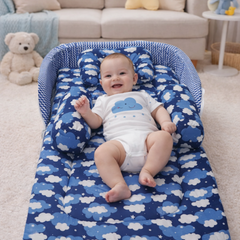 Blue Cloud 5 Pc Bed in a Bag Set for Infants