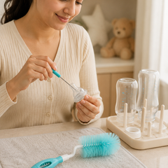 Kradyl Kroft Bottle Brush with Straw Cleaner