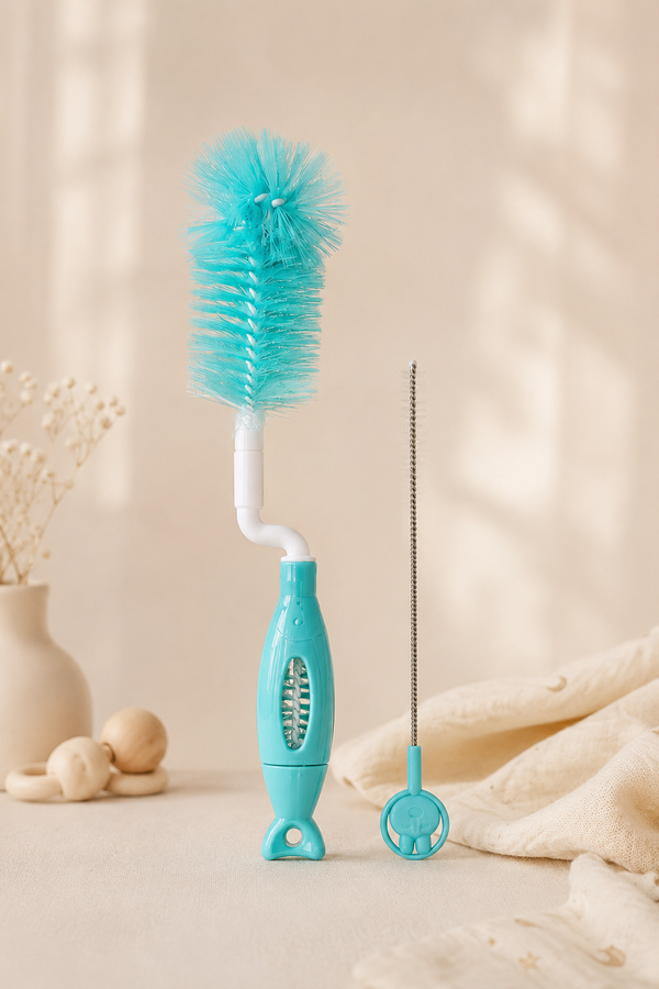 Kradyl Kroft Bottle Brush with Straw Cleaner