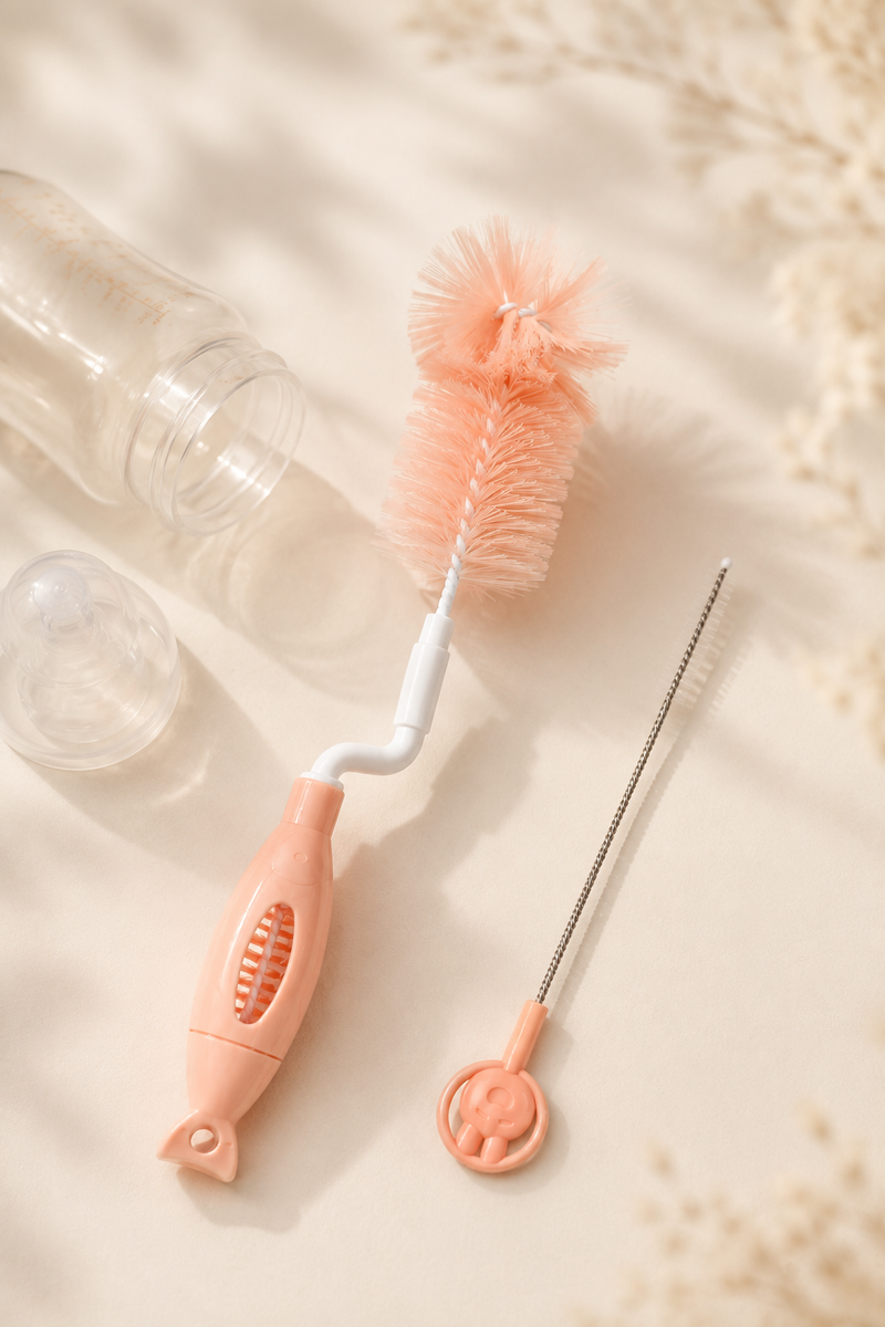 Kradyl Kroft Bottle Brush with Straw Cleaner