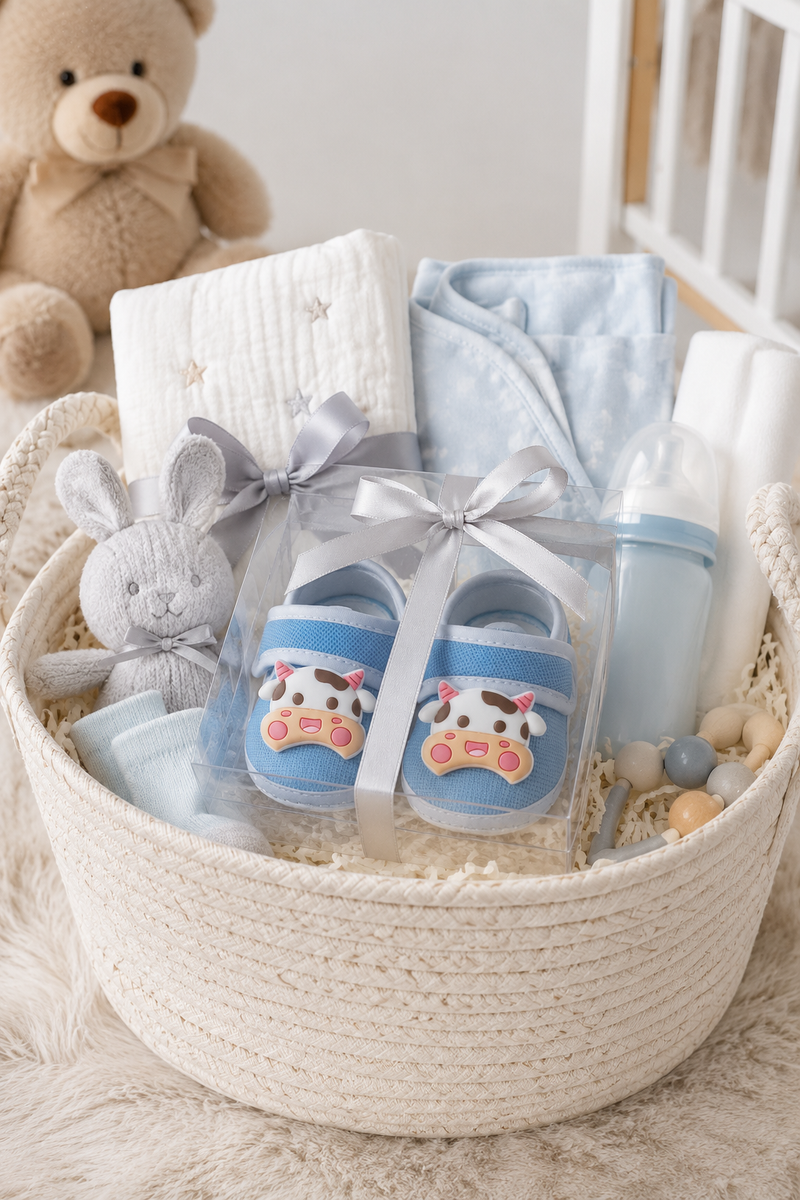 Kradyl Kroft 3-12 Months Booties with Velcro | Cute Comfortale Covers for Tiny Feet - 2