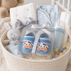 Kradyl Kroft 3-12 Months Booties with Velcro | Cute Comfortale Covers for Tiny Feet - 2