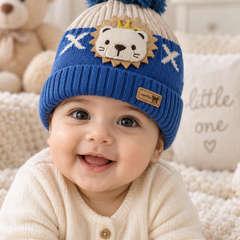 Woollen Baby Cap | 6 Months to 5 Years | Good Stretch | Snug Fit - 53