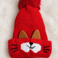 Woollen Baby Cap | 6 Months to 5 Years | Good Stretch | Snug Fit - 32